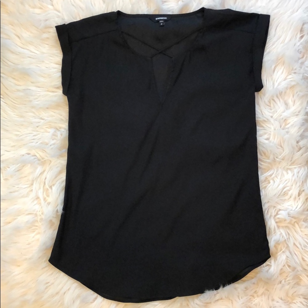 Express silk top